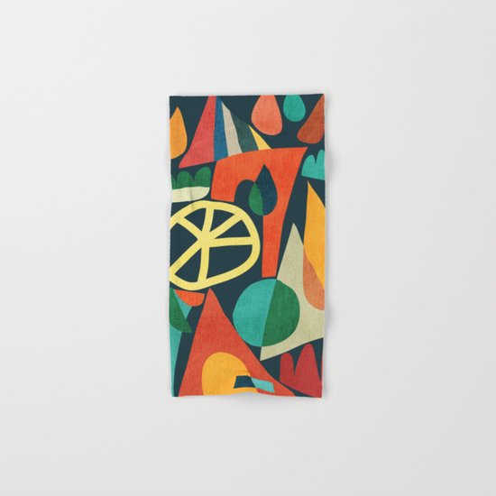 Summer Fun House Hand & Bath Towel