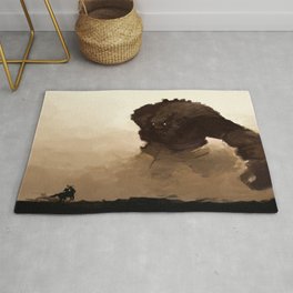 shadow of the colossus Rug