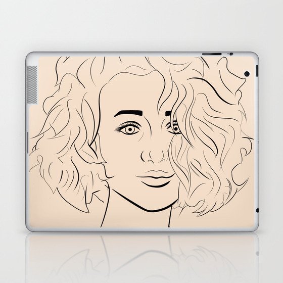 Cheerful, timid, sweet Laptop & iPad Skin