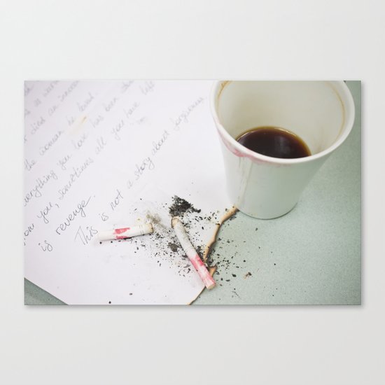 Coffee-3 Canvas Print
