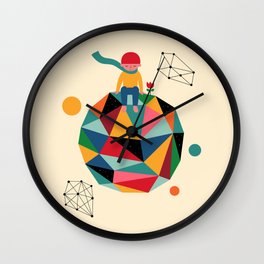 Lonely planet Wall Clock