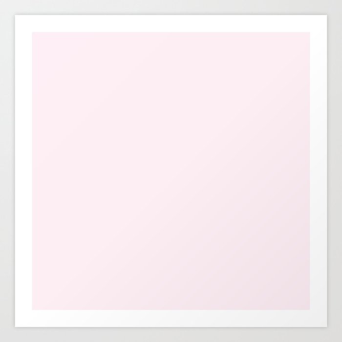 Odysseus ozone trumpet Pale Pink Pearl Solid Color Art Print by PodArtist | Society6