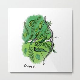 Oxossi Metal Print