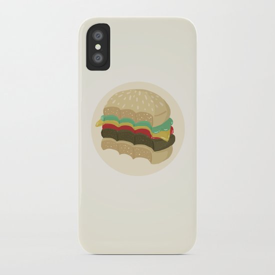 Totally a Burger iPhone Case