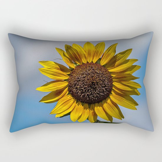 Sun's Flower Rectangular Pillow