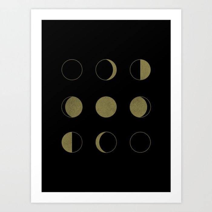 Phases Art Print