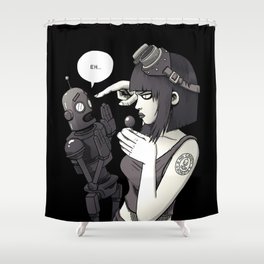 No candy! Shower Curtain