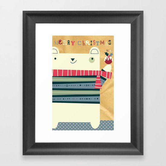Merry Chrissy Framed Art Print