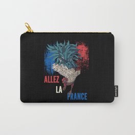 France Coq French Flag Carry-All Pouch