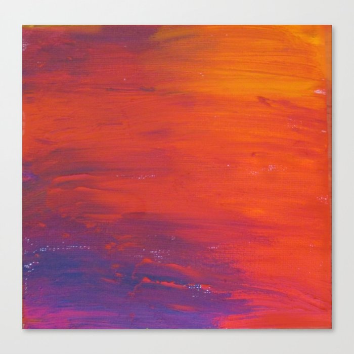 To Add Colour to My Sunset Sky Canvas Print