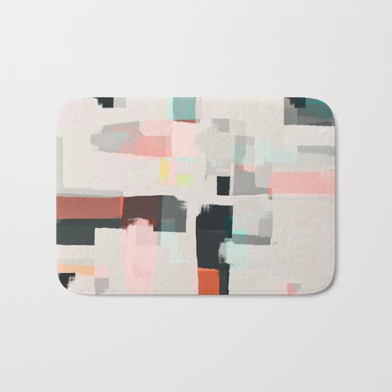 Abstract Painting No. 7 Bath Mat