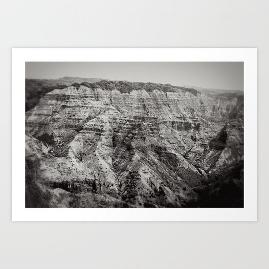 Retro Canyon Art Print