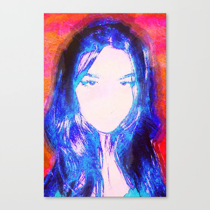 Face Canvas Print