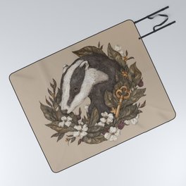 Badger Picnic Blanket