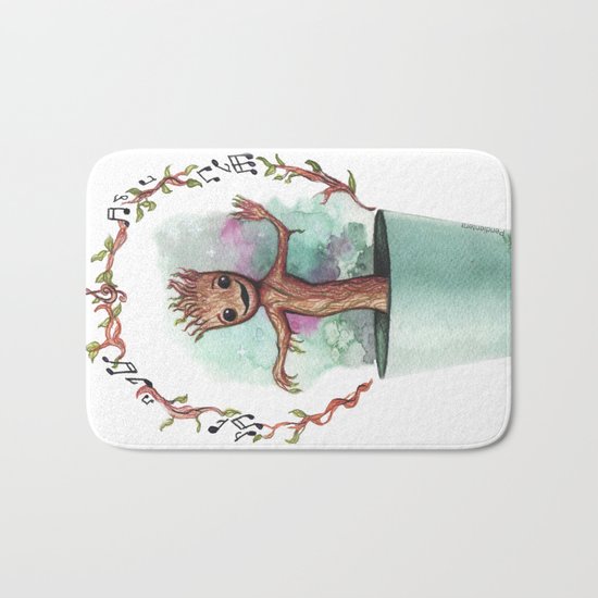 Baby Groot Bath Mat