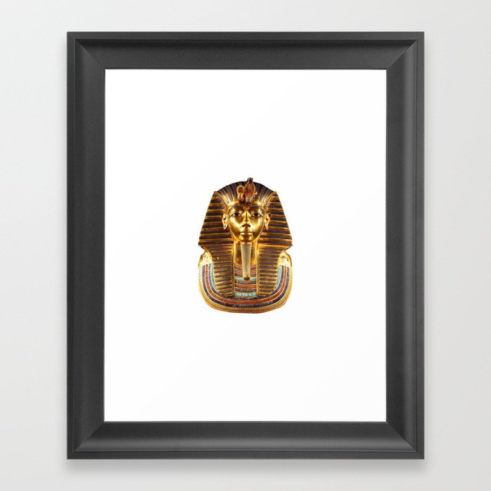 KING TUT. Tutankhamun. Framed Art Print