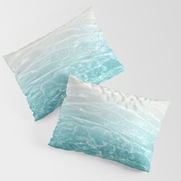 Soft Blue Gray Ocean Dream #1 #water #decor #art #society6 Pillow Sham