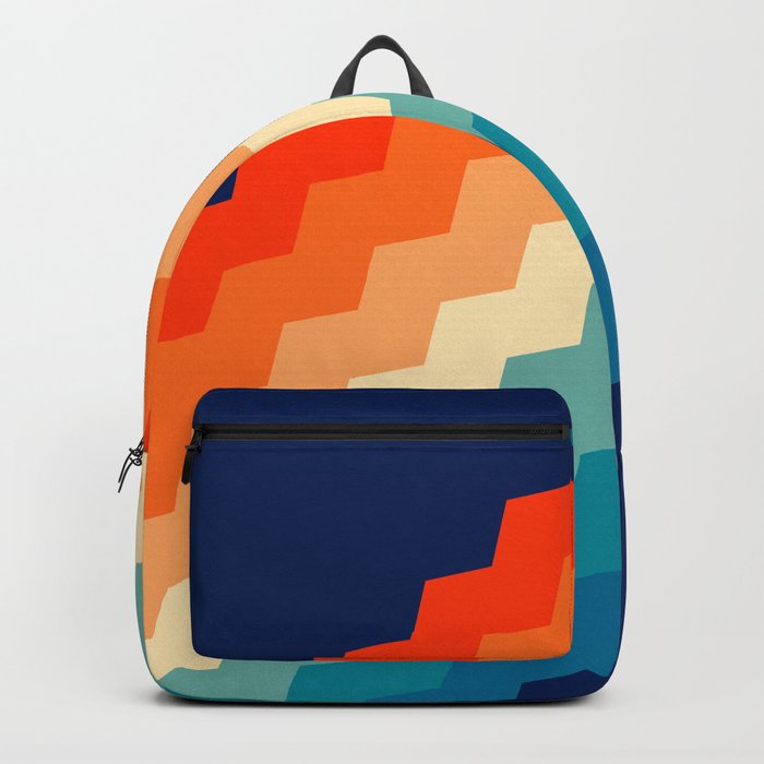 80s Pastel pattern Backpack
