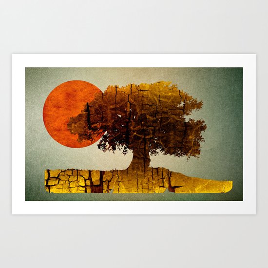 Under the tuscan sun Art Print