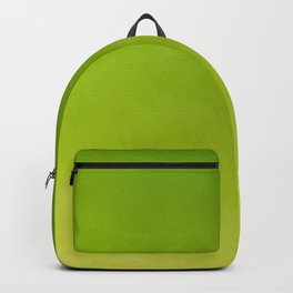 Color gradient – green and yellow Backpack | Positive, Uni, Unido, Plain, Pattern, Plainfabric, Color, Gentle, Soft, Fun 
