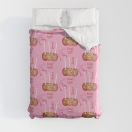 Sweet Candy Apple Pattern Duvet Cover