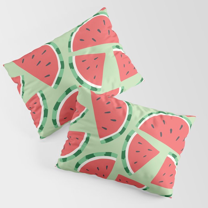 Watermelon pattern 01 Pillow Sham
