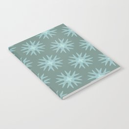 Happy-Green-Bloom-Large-Pattern Notebook