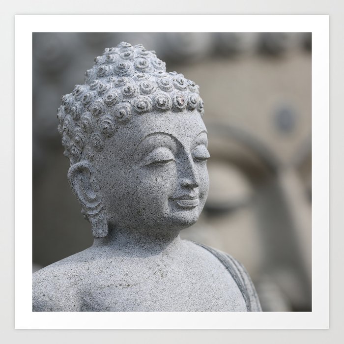 Buddha Stone Art Print