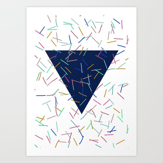∆ VI Art Print