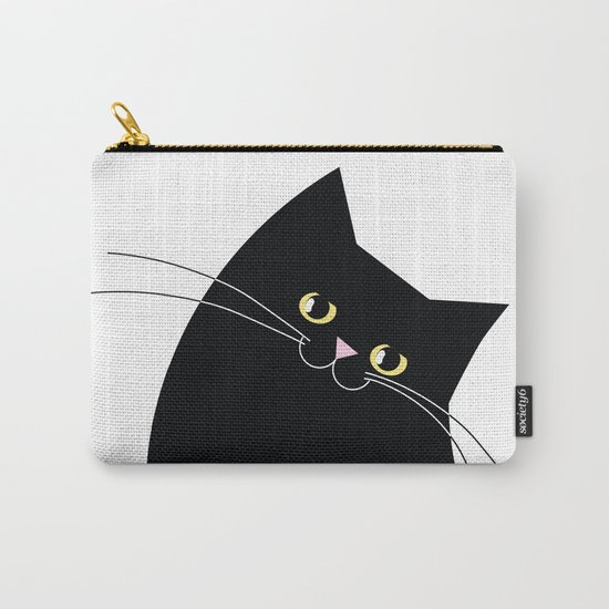 Black Cat of Lara Carry-All Pouch
