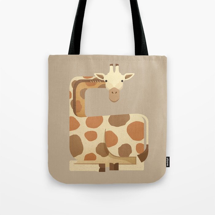 Whimsy Giraffe Tote Bag