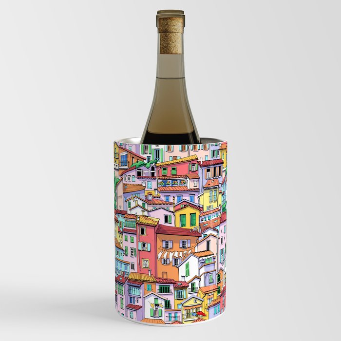 Colorful city Wine Chiller