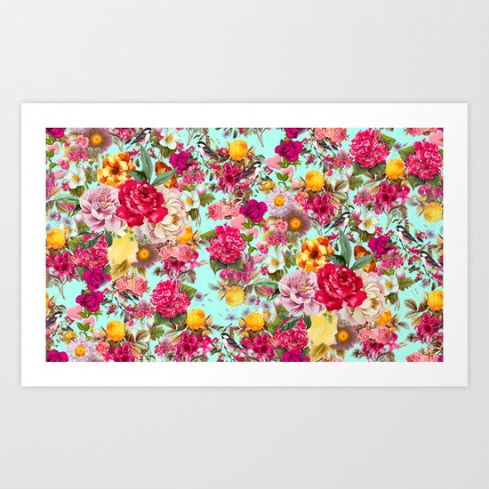 Floral Pattern Art Print