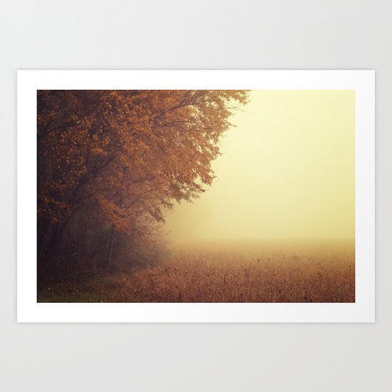 I was on my way dreaming Art Print
