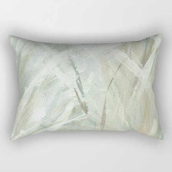 abstract brush-soothe the mood Rectangular Pillow