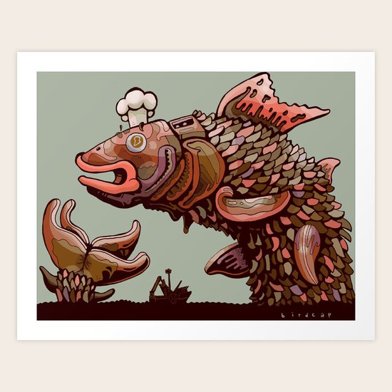 Big Fish Art Print