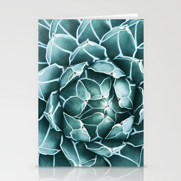 Succulent bloom Stationery Cards