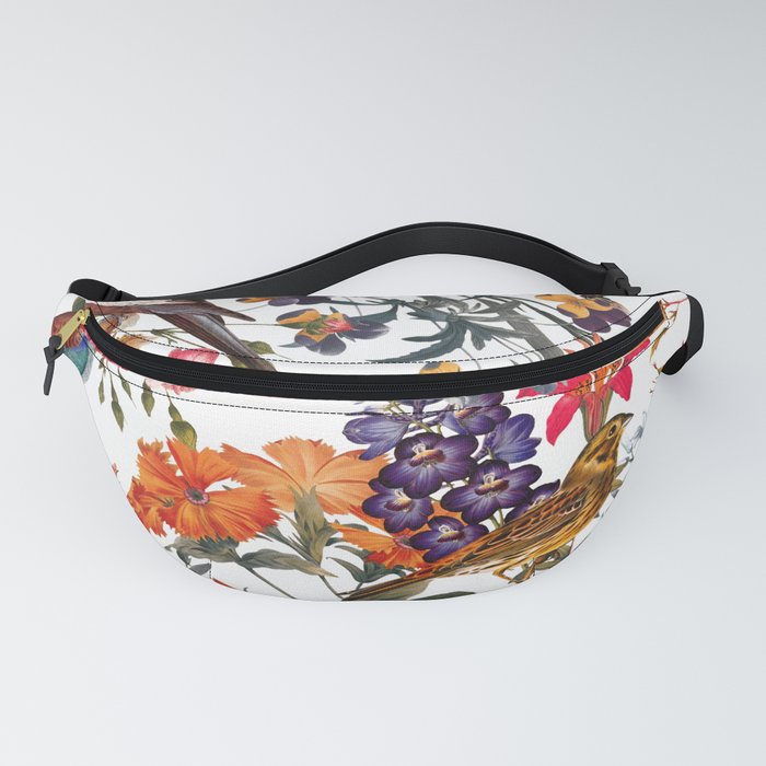 Floral and Birds XXXIII Fanny Pack