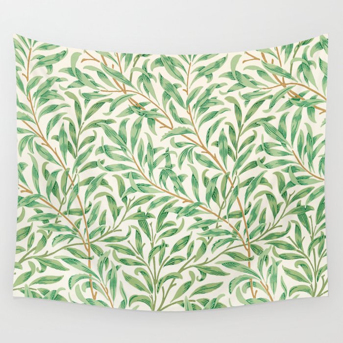William Morris, Willow Bough, Painting Wall Tapestry