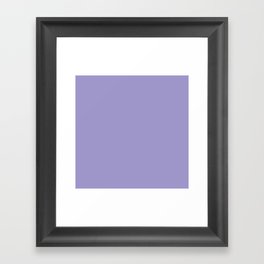 Distinct Purple Framed Art Print