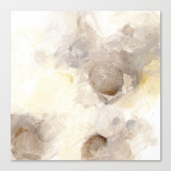 Bloom No. 1 Abstract watercolor floral Canvas Print