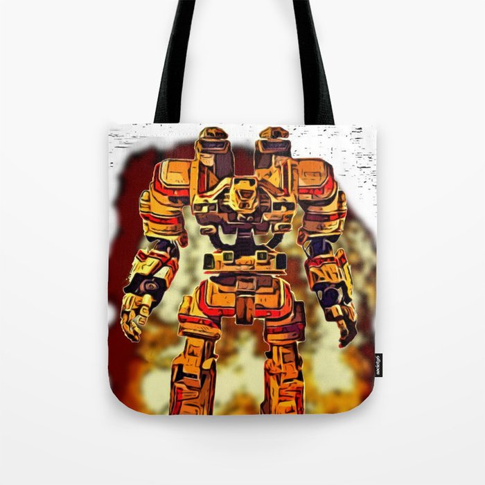 Robot Jox Tote Bag