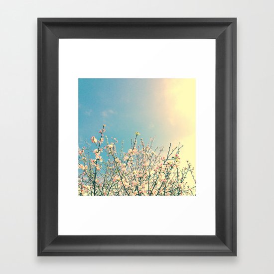Bloom Pink Framed Art Print