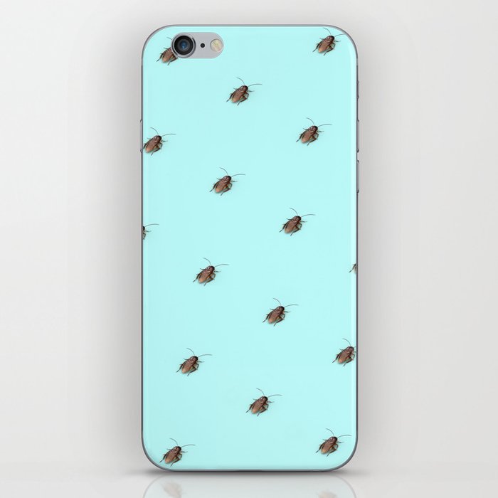 Coolroaches (Blue) iPhone Skin