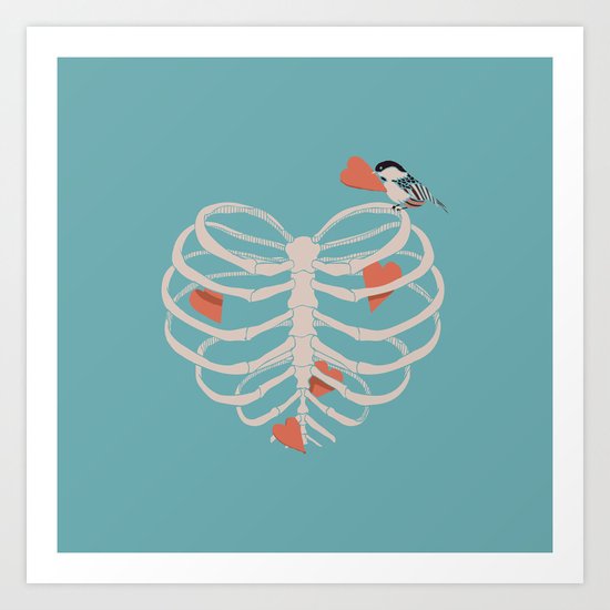 The Heart Collector Art Print