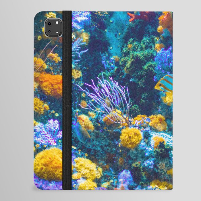 Underwater Ocean Aquarium iPad Folio Case