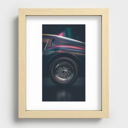 Car room Recessed Framed Print