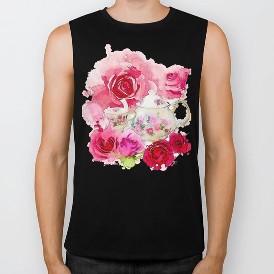 Tea 2 Biker Tank