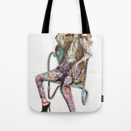 Floral Fashion Tote Bag