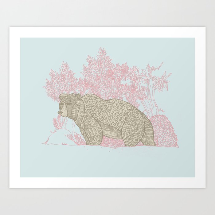 Bear! Art Print